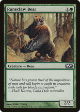 Urso Garra de Runa / Runeclaw Bear - Magic: The Gathering - MoxLand